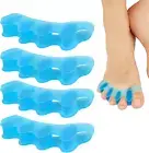 4Pcs Toe Separators, Toe Spacers, Bunion Corrector for Women/Men, Toe Separators