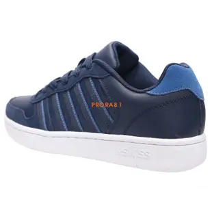 K-SWISS 06931-423(PALISADES) 海軍藍 皮質休閒運動鞋/鞋底全車線/ 016K 免運費加贈襪子