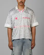 [LOITER] Loiter Art Studio United Jersey Snow Leopard - Size 2XL 2XL Snow Leopard