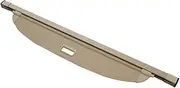 Rear Trunk Cargo Cover,Fit For Chevrolet, Blazer 2019-2024 Shield Shade Curtain Partition Board Privacy Blinds safety Accessories Retractable Trunk Divider(Beige)