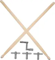 Kisangel 1 Set Drum Tuning Key Drum Key Shaped Design for Easy Adjustments Compact Portable for Precise Modifications
