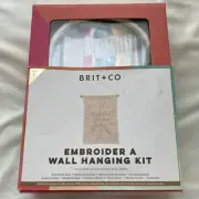 Brit & Co Embroider A Wall Hanging Kit