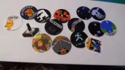 Pre Cut One Inch Bottle Cap Images OLD SCHOOL VIDEO GAMES GAMER Free Ship