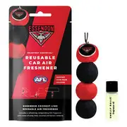 Roadtrip Essential Air Freshener Set Essendon Bombers Coconut Lime 5ml