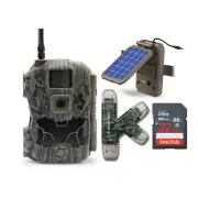 Stealth Cam DS4K Transmit Cellular with Solar Power Panel and 32GB SD Card