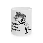 The Saquon Hurdle - Coffee Cup "Only Saquon jumpstarts my day faster"
