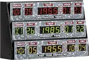 Numskull Back to The Future 3D Lamp Wall Light - Ambient Lighting Gaming Accessory for Bedroom, Home, Study, Office, Work - Official Back to The Future Merchandise