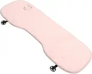 BUGUUYO Cute Pink Rabbit Car Seat Cushion Pad Faux Fluffy Plush Protector with Non Slip Backing Vehicles Fun Cartoon Design for Winter Comfort