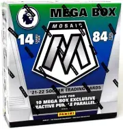 2021/22 PANINI MOSAIC PREMIER SOCCER FANATICS MEGA 20 BOX CASE BLOWOUT CARDS