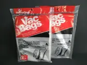 2 Pack Homecare Vacuum Bags TYPE A Hoover Singer Bissell Upright SUB-3 HEMS-1