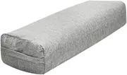 Pegciuho Yoga Prop Rectangular Cushion for Legs with Removable Cover and Handle