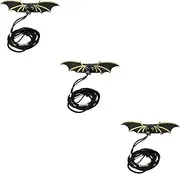 BESPORTBLE 3pcs Adjustable Lizard Harness Devil Wings Hauling Cable for Reptiles Small Animals Leashes Lizard Accessories Pet Hauling Cable