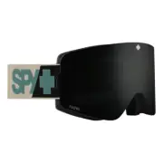 Spy Marauder Warm Grey Snow Goggles - Happy Grey Green Black Mirror Lens