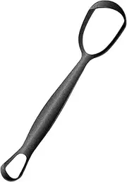 Tongue Scrubber - Stainless Steel Tongue Scrubber | Fan-Shaped Design Reduce Bad Breath Improve Oral Hygiene Daily Cleaning Travel-Friendly Oral Care For Family Use