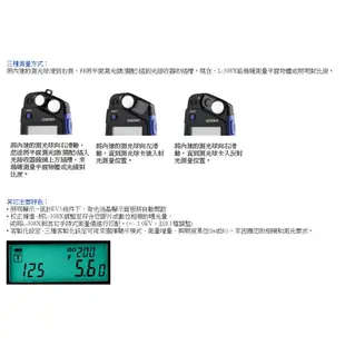 SEKONIC 送矽膠保護殼 L-308X 袖珍型測光表 電影 攝影 L308X L-308S新款 [相機專家] 公司貨