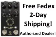 New Walrus Audio Voyager MKII Preamp Overdrive Guitar Effects Pedal Black