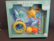 Coconut Grove DIVE & PLAY REEF GANG Set of 10 Pool TOYS Sticks BALLS Rings W/BOX
