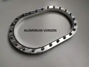 BDS Billet fuel cell weld on 6x4 24 bolt pump flange Nuke Performance CFC ALLOY