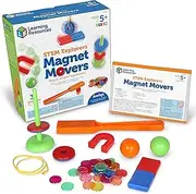 Learning Resources STEM Explorers, Homeschool, Magnet Movers, 39 Pieces, STEM Certified, Ages 5+
