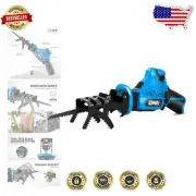 12V Cordless Reciprocating Saw in Blue - Lightweight with Tool-Free Blade Change