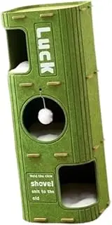 Generic Felt Cat House Cat Tree Play Rest Pet Supplies Sleeping Place Portable Scratch Post Pets Bed, Green