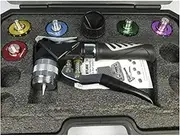 Color Coded Heads For 3/8", 1/2", 5/8", 3/4", 7/8"- Premium Hydraulic Multi-Head Tube Expander Kit for copper, aluminum and other soft metals