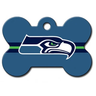 Seattle Seahawks NFL Dog/Pet ID Tag--Free Custom Engraving--FREE SHIPPING