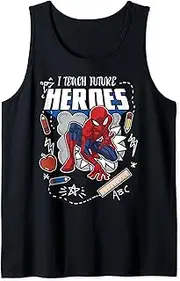 [Marvel] Spider-Man I Teach Future Super Heroes Sketch Tank Top
