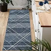 Non-Slip Rubber Backing Long Runner Rugs Waterproof Carpets Runner for Entryway Stairs Corridor 1m 1.5m 2m 2.5m 3m 3.5m 4m 4.5m 5m 5.5m 6m Floor Protect Mat(2ft×3.3ft/60×100cm)