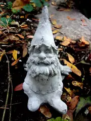 Latex gnome elf mold plaster cement casting concrete mould 4"H x 3"W