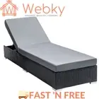 Gardeon Outdoor Sun Lounge Furniture Day Bed Chair Wicker Rattan Garden Sofa