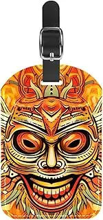 [YTYVAGT] Luggage Tag,Suitcases Luggage Tag,Backpack Luggage Tags,1-Pc,Ethnic Retro Colorful Indian