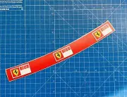 Raikkionen Ferrari F1 Style HELMET VISOR STICKER/STRIP Formula One Barcode