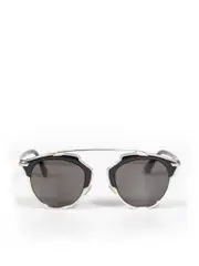 Black So Real Sideral 2 Mirrored Sunglasses