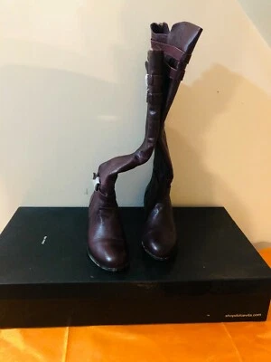 Dolcdre Vita Women's Donner Boot, Burgundy, 6.5 M US