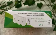 BN-LINK Wireless Remote Control Socket Electrical Outlet Switch Automation White