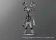 Corrupted Were Reindeer Monster Manual 28mm Scale D&D Tabletop Miniature SB