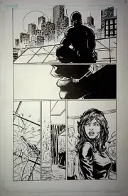 COMIC TYRESE GIBSON'S MAYHEM! ORIGINAL ART BY TONE RODRIGUEZ #1 PG 2 IMAGE