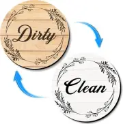 Anley 3.5 in Clean/Dirty Magnet for Dishwasher Flip Indicator for Clean Dishes