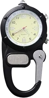 [LIFKOME] Carabiner Watch with Light Watches LED Watch Backpacker Watch Fob Watch Mountaineering Watch Outdoor Watch Camping Watch Backpack Watch Clip-on Watch Alloy