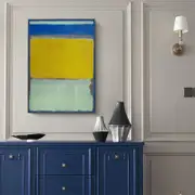 Blue Yellow Green By Mark Rothko Canvas Prints
