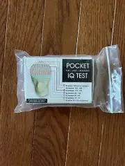 New Restoration Hardware Dynamo House POCKET IQ TEST Fun Easy Revealing New