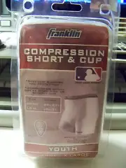 FRANKLIN Compression Shorts & Cup Youth Large X-Large waist 28-31"