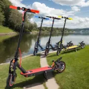 900W Electric Scooter Foldable 8.5" Tire 40KM/H Speed 50KM Shock Absorption