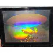 New Star Trek The Next Generation Enterprise Starship Space Paperweight Hologram