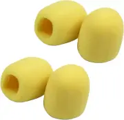 Fielect 5Pcs Microphone Cover Sponge Foam Mic Cover Handheld Microphone Windscre