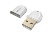 Orico BTA-408-WH White BTA-408 Mini USB Bluetooth 4.0 Adapter Laptop Notebook Camera Mobile