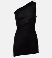 [Rick Owens] Rick Owens One-shoulder top AU 12 black