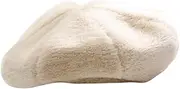 [COLLBATH] Retro Beret Hat Girls Fashion Berets Lightweight Cozy Warmth Active Cap for Cold Weather Beige