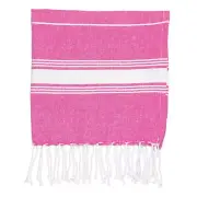 Turkish Cotton Hand Towel Gym Travel Kitchen Hammam Peshtemal Fouta Pink